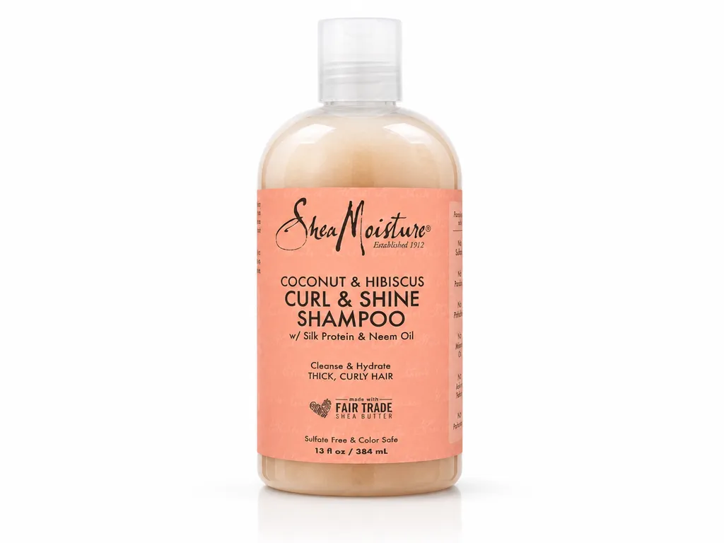 SSheaMoisture Coconut & Hibiscus Curl & Shine Shampoo 384 ml