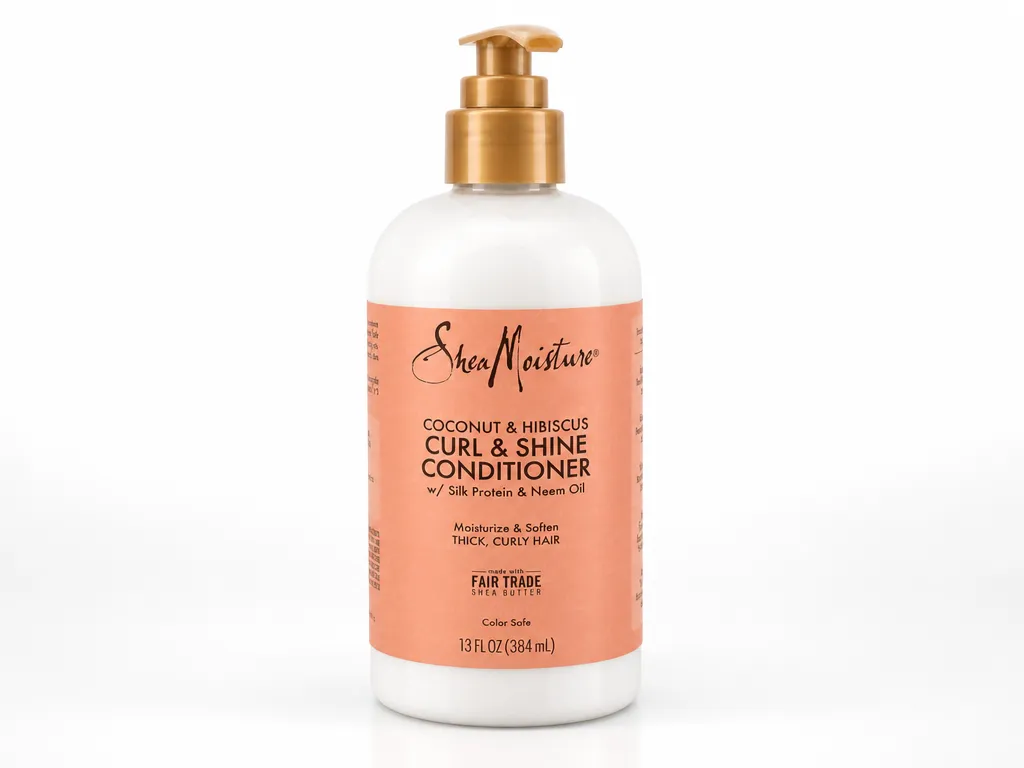 SheaMoisture Coconut & Hibiscus Curl & Shine Conditioner 384 ml