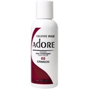 Adore by Adore ADORE SEMI PERMANENT HAIR COLOR VEGAN and CRUELTY FREE 4 OZ 068 CRIMSON for UNISEX
